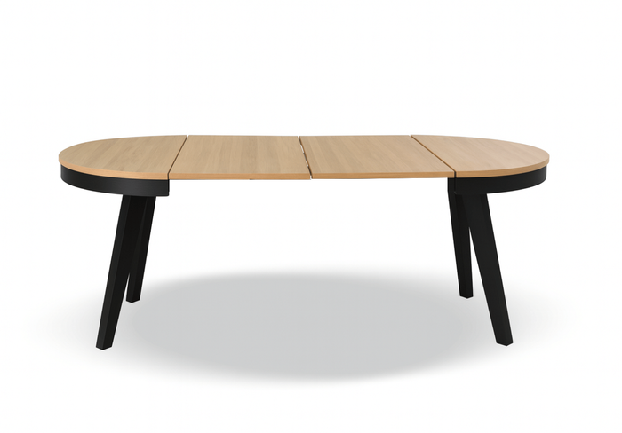 Stół okrągły, rozkładany PATRYK T70 100-200 cm