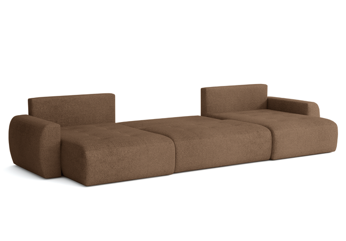 Narożnik z funkcją spania U MOET 342x142 cm