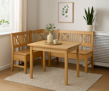 Drewniany narożnik kuchenny BONN 130-130 cm