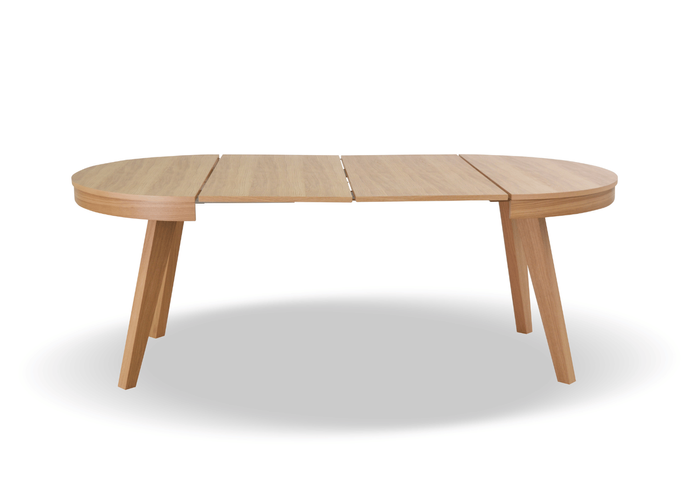 Stół okrągły, rozkładany PATRYK T70 100-200 cm