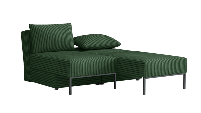 Wielofunkcyjna sofa narożna z funkcją spania TOMI 165x205 cm