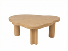 Stolik kawowy, CUMULUS z fornirem dębowym 100 x 63 cm