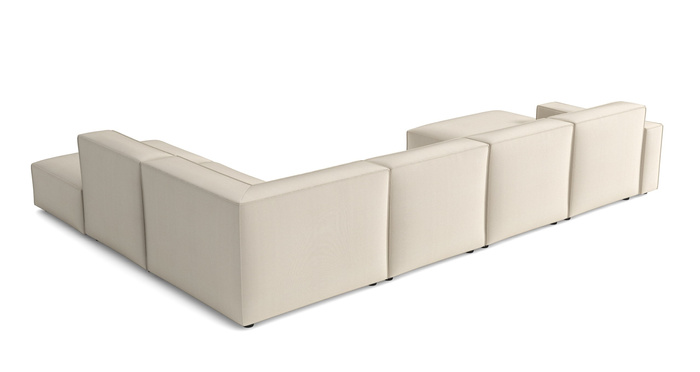 Narożnik duży z pufą Lucas 364x262 cm