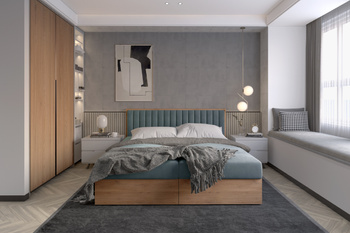 Łóżko Kontynentalne ERIS 200x200cm